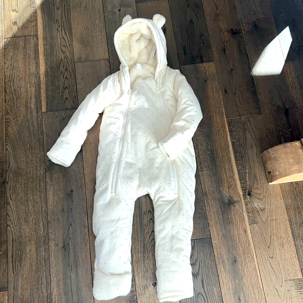 Baby Gap soft cozy snowsuit